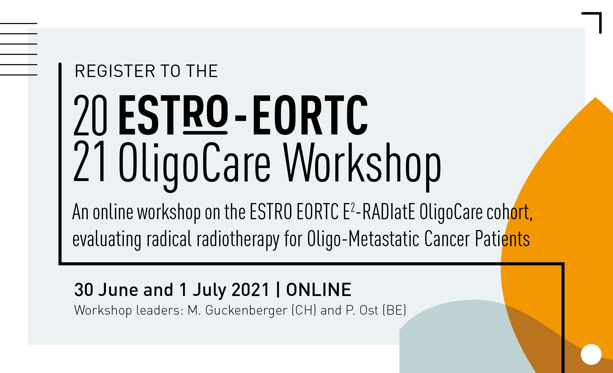 ESTRO EORTC - Workshop 2021
